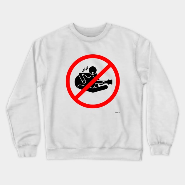 No Troubadourism! Crewneck Sweatshirt by Lennholm